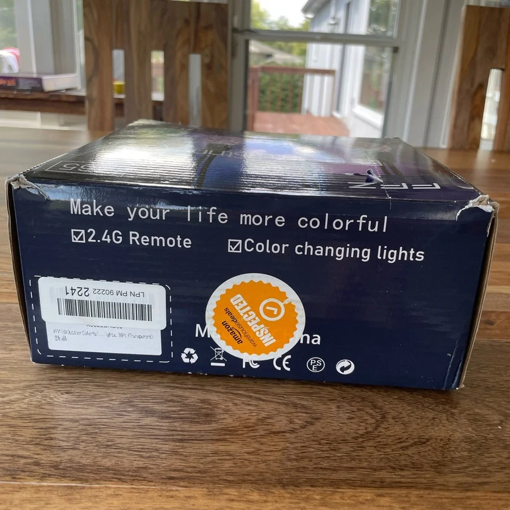 ❗️NWT❗️String Lights 36ft Outside Water & Shatterproof, APP, Remote Color Change